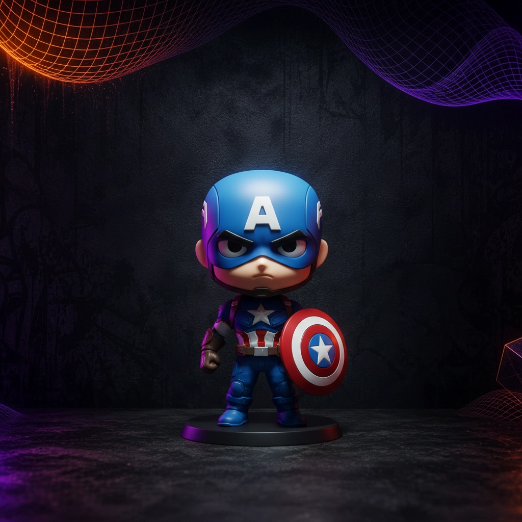 Action Figure Capitão América
